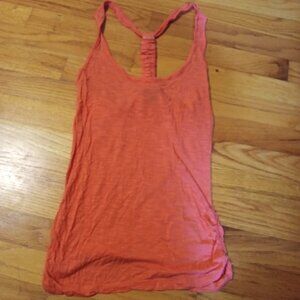 Wet Seal Peachy Pink Razor Back Tank Top